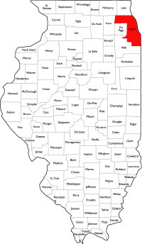 Cook County Map